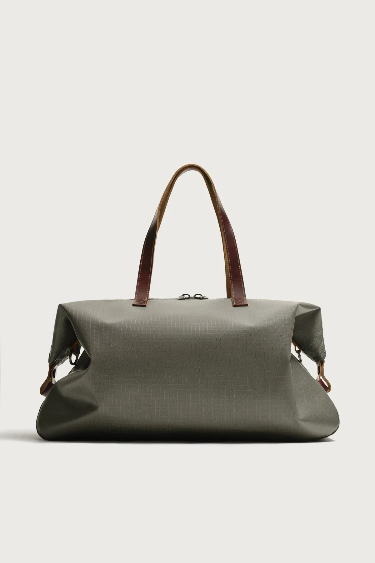 Zara Leather Travel Bag, travel bag, front view